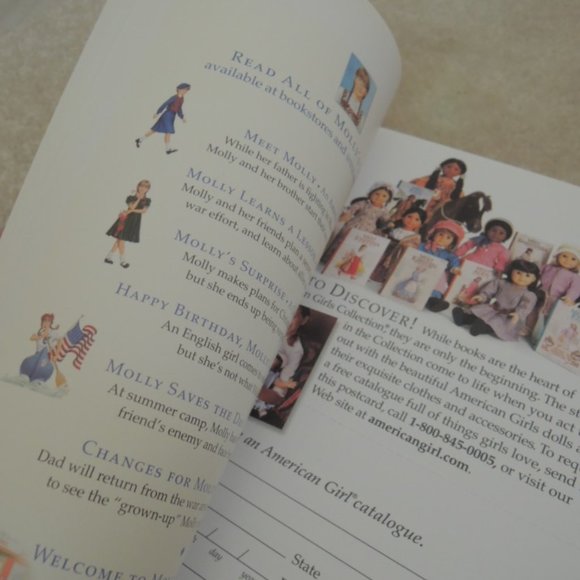 Changes for Molly American Girl Book World War Two Nostalgia 6th in Series Book - Picture 8 of 9